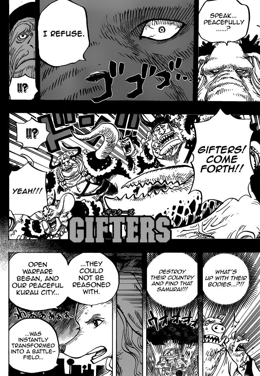 One Piece, Chapter 808 image 10
